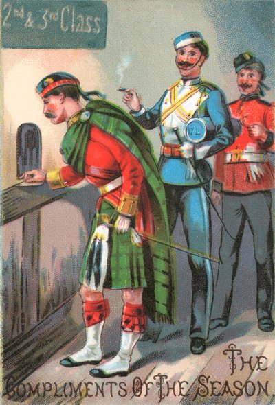 Highlander Military, joulukortti tekijältä English School