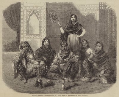 Hindoo Females (kaiverrus) tekijältä English School