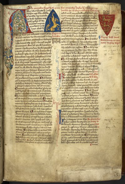 Englannin historia. Matthew Paris. Englanti (St Albans) tekijältä English School
