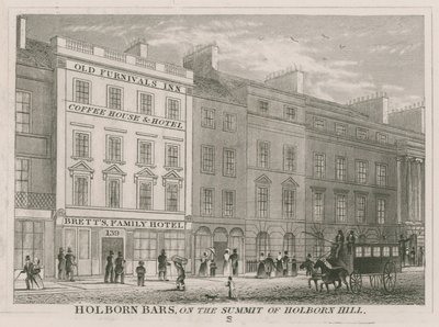 Holborn Bars, Holborn Hillin huipulla tekijältä English School