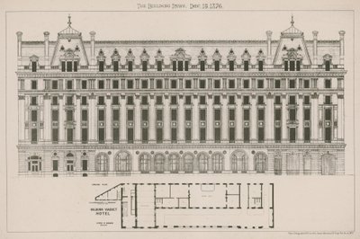 Holborn Viaduct Hotel, Lontoo tekijältä English School