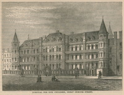 Sairaala sairaille lapsille, Great Ormond Street, Lontoo tekijältä English School