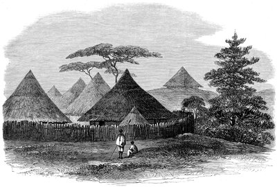 Talo Magdalassa, British Expedition to Abessinia, 1868 tekijältä English School