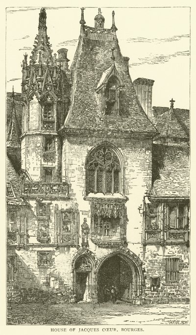 Jacques Coeurin talo, Bourges (kaiverrus) tekijältä English School