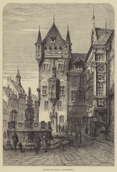 Nassaun talo, Nürnberg (kaiverrus) tekijältä English School