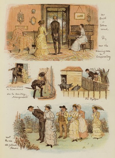Kuinka Tankerville Smith otti maalaistalon (chromolitho) tekijältä English School