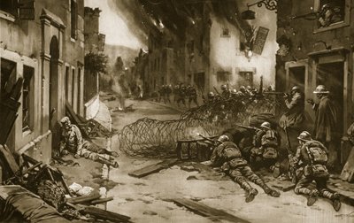 Kuinka italialaiset ajoivat itävaltalaiset pois palavasta Asiagosta kesäkuussa 1916 ja pysyivät työntövoimansa Venetsian tasangoilla 1914-1919 tekijältä English School
