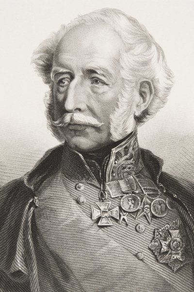 Hugh Gough, "Gallery of Historical Portraits" -julkaisusta, julkaistu noin 1880 tekijältä English School