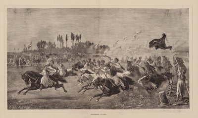 Unkarin kilpaurheilu (kaiverrus) tekijältä English School