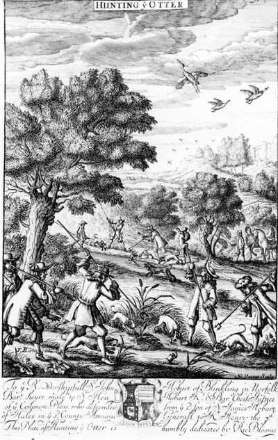 Hunting the Otter, Richard Blomen julkaisusta "The Gentleman