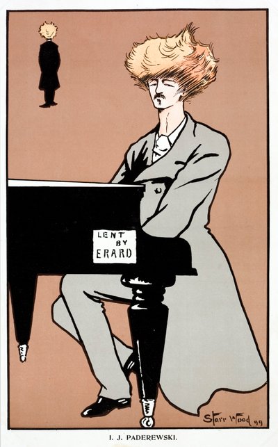 Ignacy Jan Paderewski, puolalainen pianisti, säveltäjä, poliitikko ja itsenäisyystaistelija tekijältä English School