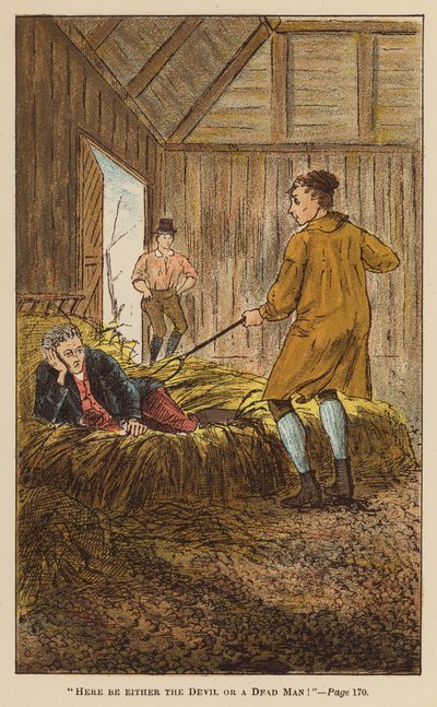Kuvitus Tobias Smollettin The Adventures of Roderick Random -teokseen (väriliitos). tekijältä English School