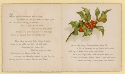 Dora Rossin kuvitus Tidings Of Joy -lehden kuvitukseen (värilitro). tekijältä English School