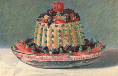 Imperial Tipsy Cake (värilitografia) tekijältä English School