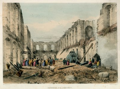 Armouryn sisustus, Tower of London Fire, 1841 tekijältä English School