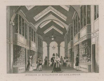Burlington Arcaden sisätilat tekijältä English School