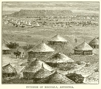 Magdalan sisustus, Abessinia tekijältä English School