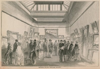 Portland Galleryn sisätilat tekijältä English School