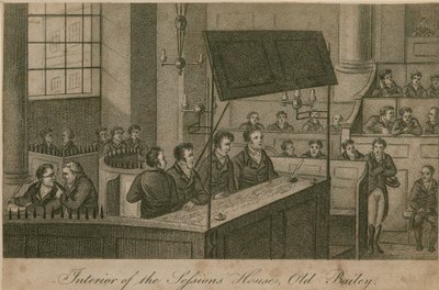 Sessions Housen sisätilat, Old Bailey tekijältä English School