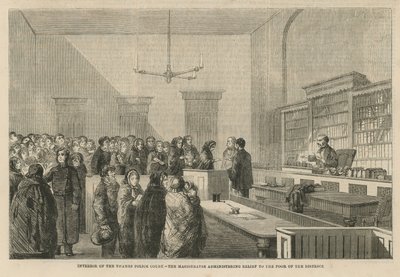 Thamesin poliisioikeuden sisätilat tekijältä English School