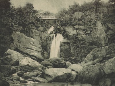 Inversnaid Falls, Loch Lomond (chromolitho) tekijältä English School