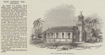 Iron Church for Jamaika (kaiverrus) tekijältä English School
