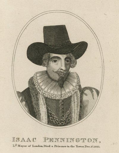 Isaac Pennington, Lontoon pormestari tekijältä English School