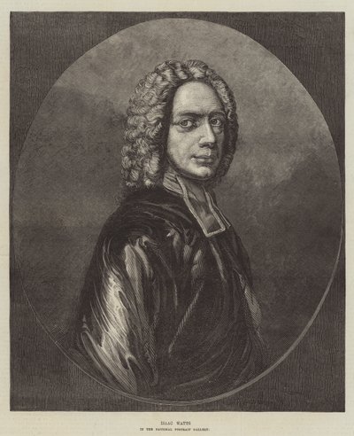 Isaac Watts, National Portrait Gallery (kaiverrus) tekijältä English School