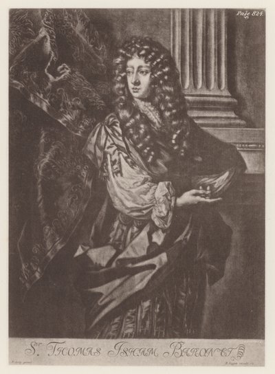 Isham, sir Thomas (litho) tekijältä English School