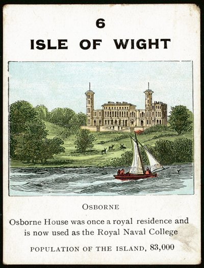 Isle of Wight (väri litho) tekijältä English School