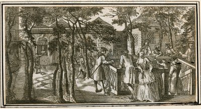 Islington Spa, aiemmin New Tunbridge Wells, 1735 tekijältä English School