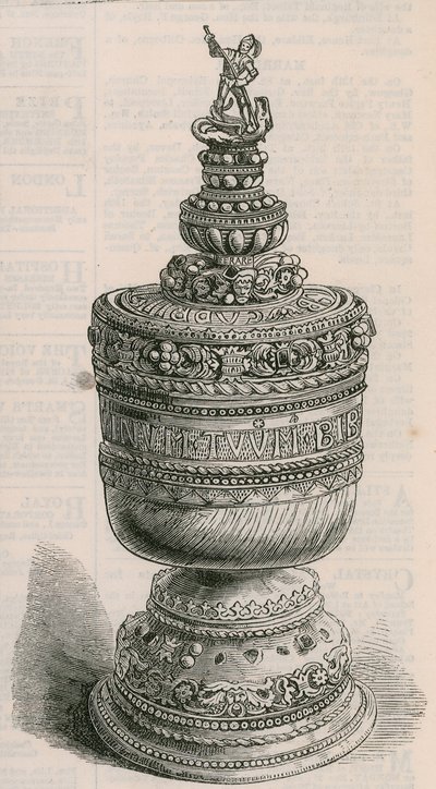 Ivory Grace Cup of Thomas aBecket, kultainen tekijältä English School