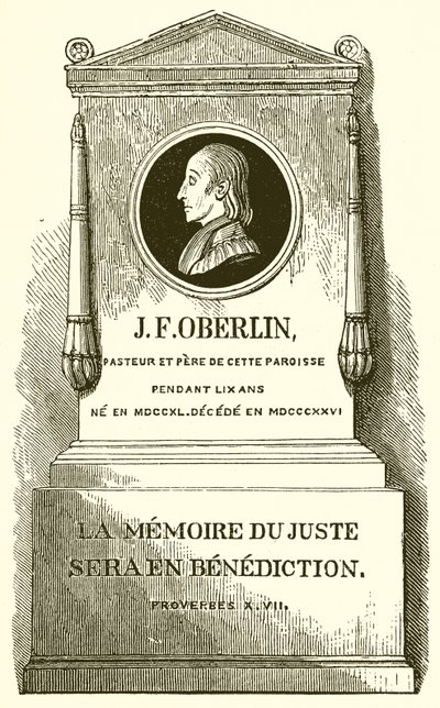 J. F. Oberlinin muistomerkki tekijältä English School
