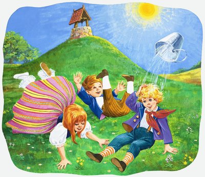 Jack ja Jill nousivat mäkeä ylös tekijältä English School