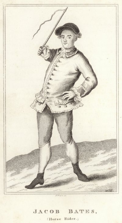 Jacob Bates, ratsastaja tekijältä English School