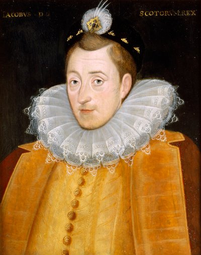 James I (öljy kankaalle) tekijältä English School