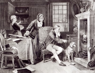 James Watt (1736-1819) leikkii Steamin kanssa tekijältä English School
