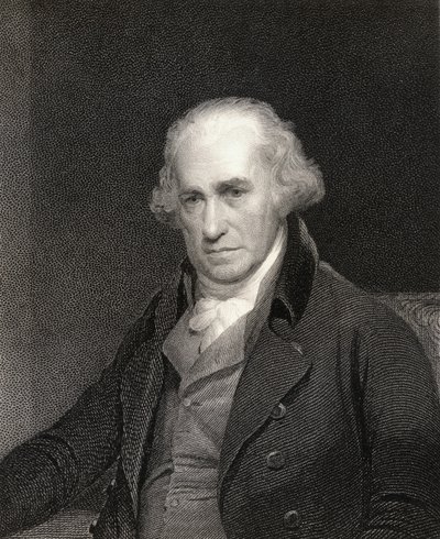 James Watt (1736-1819) Gallery of Portraitsista, julkaistu vuonna 1833 tekijältä English School
