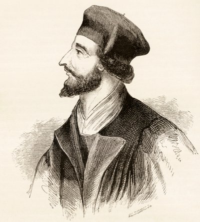 Jan Hus, noin 1865 tekijältä English School