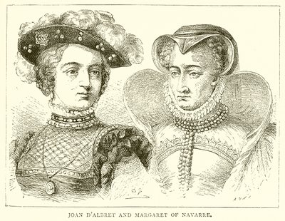 Joan DAlbret ja Margaret Navarralainen tekijältä English School