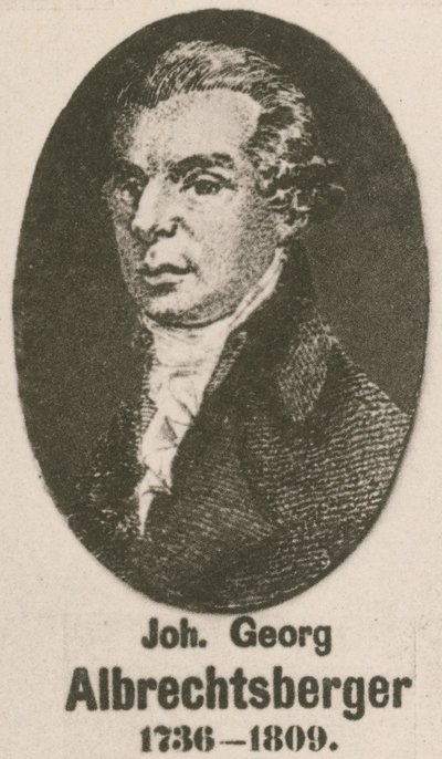 Johann Georg Albrechtsberger (kaiverrus) tekijältä English School