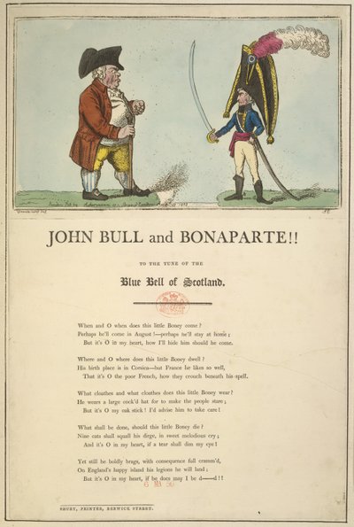 John Bull ja Bonaparte tekijältä English School