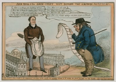 John Bull ja arkkitehti wot rakentaa kaaria jne tekijältä English School