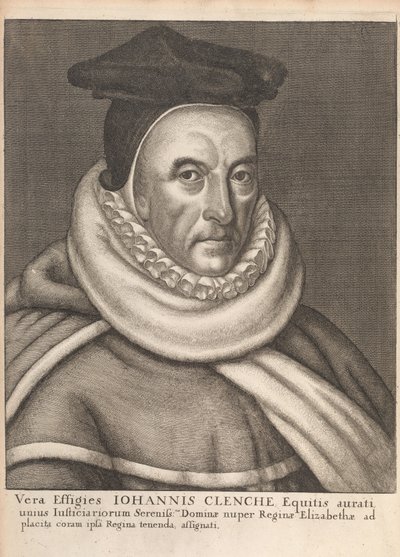 John Clenche, William Dugdalen Englannin lakien historialliset muistomerkit, Lontoo 1666 tekijältä English School