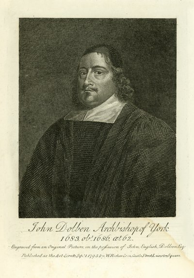 John Dolben, Yorkin arkkipiispa tekijältä English School