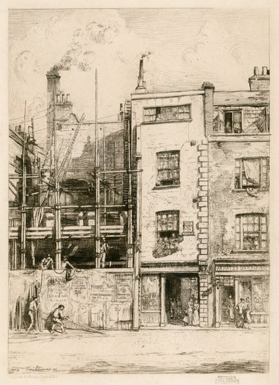 John Drydens House, Fetter Lane tekijältä English School