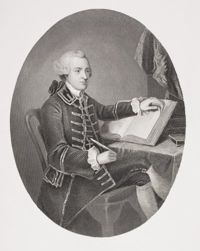 John Hancock, "Gallery of Historical Portraits" -julkaisusta n. 1880 tekijältä English School