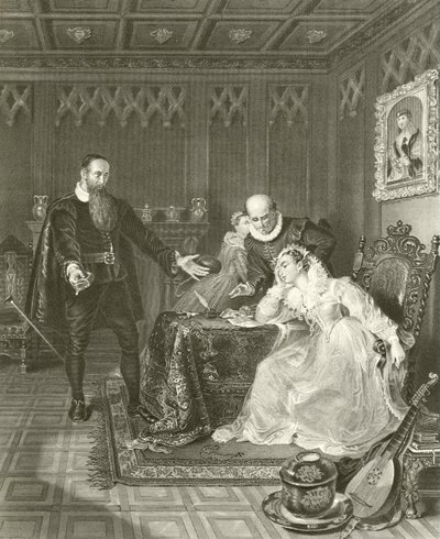 John Knox varoittaa Skotlannin kuningatarta tekijältä English School