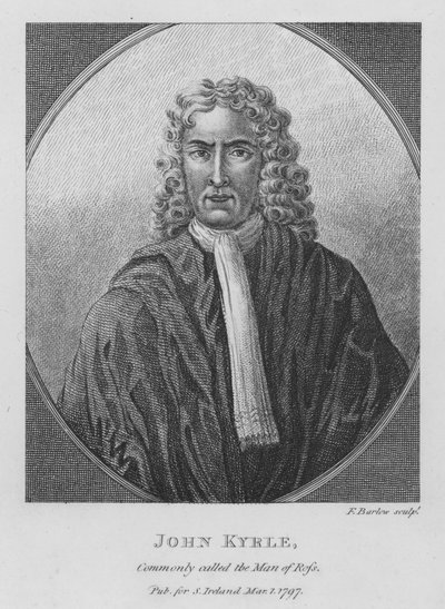 John Kyrle, joka tunnetaan nimellä Man of Ross, englantilainen hyväntekijä tekijältä English School
