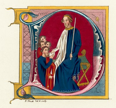John Of Gaunt, Lancasterin herttua (värillinen kaiverrus) tekijältä English School